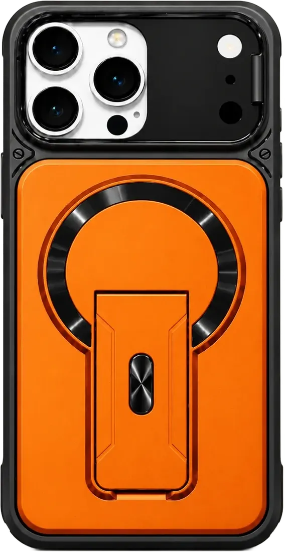 Orange MagSafe kickstand case